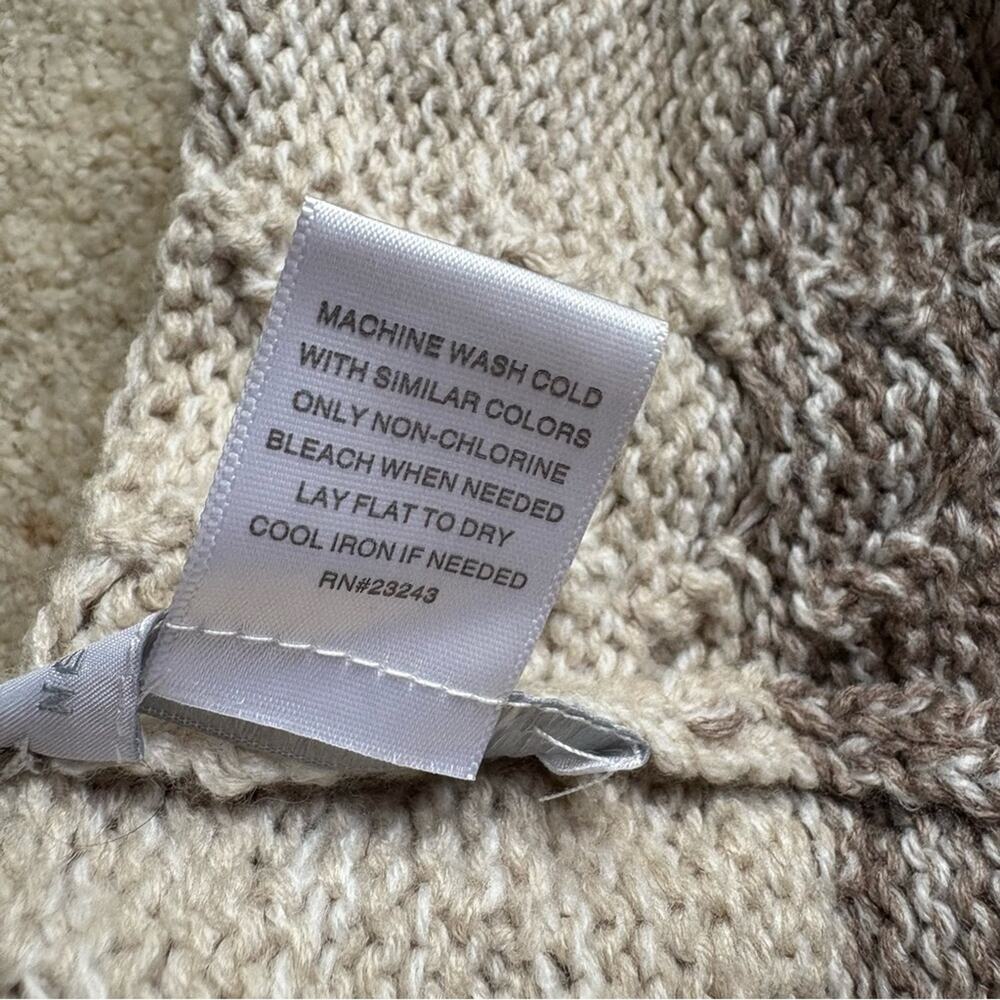 New York & Company Cream Knit Scarf - Picture 4 of 4